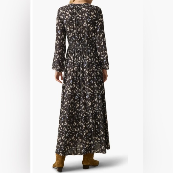 Faherty Dakota Long Sleeve Midi Dress Women’s - Size Large - Picture 3 of 13